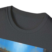 Load image into Gallery viewer, T-Shirt made from very soft materials, no side seams. Feels like bliss to wear! Many designs by Kerry Sandhu Art
