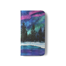 Load image into Gallery viewer, Aurora - PHONE CASE WALLET for Samsung &amp; iPhones - by Kerry Sandhu Art
