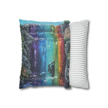 Load image into Gallery viewer, Indoor cushion covers, 100% Polyester cover, double sided print, concealed zip. Original artwork designs by Kerry Sandhu Art
