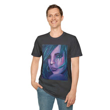 Load image into Gallery viewer, T-Shirt made from very soft materials, no side seams. Feels like bliss to wear! Many designs by Kerry Sandhu Art
