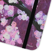 Load image into Gallery viewer, Cherry Blossom - PHONE CASE WALLET - by Kerry Sandhu Art
