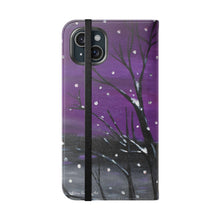Load image into Gallery viewer, Luminescence - PHONE CASE WALLET - by Kerry Sandhu Art

