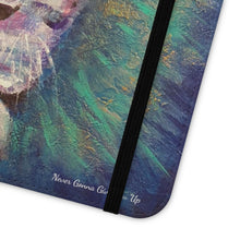 Load image into Gallery viewer, Never Gonna Give You Up - PHONE CASE WALLET - by Kerry Sandhu Art

