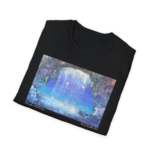 Load image into Gallery viewer, T-Shirt made from very soft materials, no side seams. Feels like bliss to wear! Many designs by Kerry Sandhu Art
