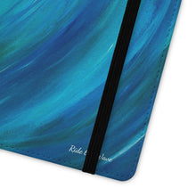 Load image into Gallery viewer, Ride the Wave - PHONE CASE WALLET - by Kerry Sandhu Art
