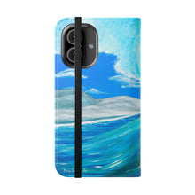 Load image into Gallery viewer, Ride the Wave - PHONE CASE WALLET - by Kerry Sandhu Art
