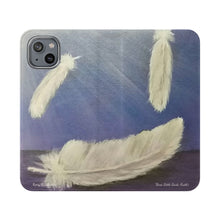 Load image into Gallery viewer, Three Little Birds (Faith) - PHONE CASE WALLET - by Kerry Sandhu Art
