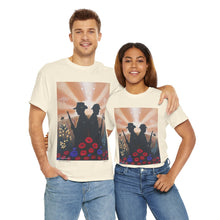 Load image into Gallery viewer, Spirit of the A N Z A Cs - Unisex HEAVY COTTON TEE - by Kerry Sandhu Art
