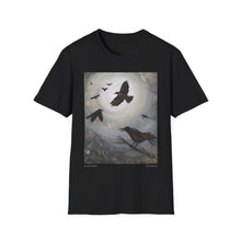 Load image into Gallery viewer, T-Shirt made from very soft materials, no side seams. Feels like bliss to wear! Many designs by Kerry Sandhu Art

