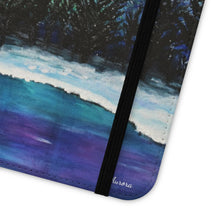 Load image into Gallery viewer, Aurora - PHONE CASE WALLET for Samsung &amp; iPhones - by Kerry Sandhu Art
