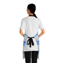 Load image into Gallery viewer, Apron - lightweight, silky finish 100% polyester, two front pockets. Many original artwork designs by Kerry Sandhu Art
