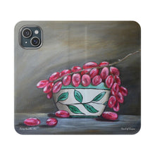 Load image into Gallery viewer, Bowl of Grapes - PHONE CASE WALLET for Samsung &amp; iPhones - by Kerry Sandhu Art
