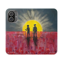 Load image into Gallery viewer, Freedom Called - PHONE CASE WALLET - by Kerry Sandhu Art
