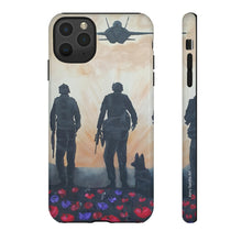 Load image into Gallery viewer, The Dust of Uruzgan - TOUGH PHONE CASES for Samsung &amp; iPhones - Designed from original Anzac Day artwork
