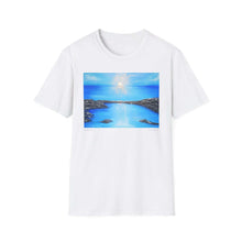 Load image into Gallery viewer, T-Shirt made from very soft materials, no side seams. Feels like bliss to wear! Many designs by Kerry Sandhu Art
