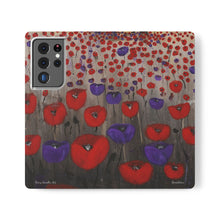 Load image into Gallery viewer, Benedictus (Poppies Only) - PHONE CASE WALLET - by Kerry Sandhu Art
