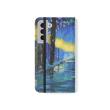 Load image into Gallery viewer, Colours of the Rain - PHONE CASE WALLET - by Kerry Sandhu Art
