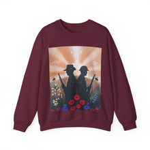 Load image into Gallery viewer, Spirit of the A N Z A Cs - Crewneck SWEATSHIRT - Tribute to Australian and New Zealand Service Personnel
