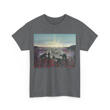 Load image into Gallery viewer, The Band Played Waltzing Matilda - Unisex HEAVY COTTON TEE - by Kerry Sandhu Art
