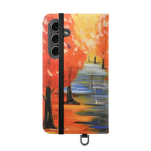 Load image into Gallery viewer, Autumn Leaves - PHONE CASE WALLET for Samsung &amp; iPhones - by Kerry Sandhu Art
