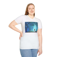 Load image into Gallery viewer, T-Shirt made from very soft materials, no side seams. Feels like bliss to wear! Many designs by Kerry Sandhu Art
