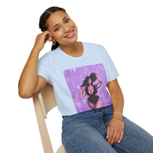 Load image into Gallery viewer, T-Shirt made from very soft materials, no side seams. Feels like bliss to wear! Many designs by Kerry Sandhu Art
