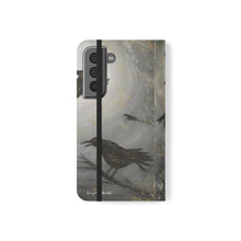 Load image into Gallery viewer, Come Join the Murder - PHONE CASE WALLET - by Kerry Sandhu Art
