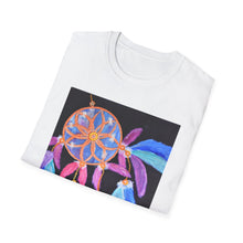 Load image into Gallery viewer, T-Shirt made from very soft materials, no side seams. Feels like bliss to wear! Many designs by Kerry Sandhu Art
