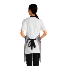 Load image into Gallery viewer, Apron - lightweight, silky finish 100% polyester, two front pockets. Many original artwork designs by Kerry Sandhu Art
