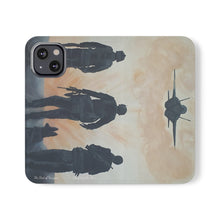 Load image into Gallery viewer, The Dust of Uruzgan (with Jet) - PHONE CASE WALLET for Samsung &amp; iPhones - Designed from original Anzac Day artwork
