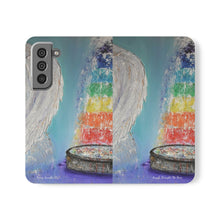 Load image into Gallery viewer, Angels Brought Me Here - PHONE CASE WALLET - by Kerry Sandhu Art
