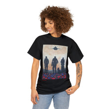 Load image into Gallery viewer, Unisex heavy cotton tee. No side seams, 100% cotton, Classic fit, Runs true to size - you can&#39;t go wrong! By Kerry Sandhu Art
