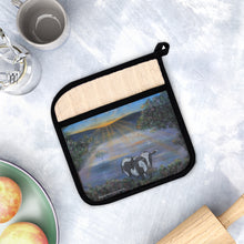 Load image into Gallery viewer, Pot Holder/Oven Mitts 100% Polyester &amp; Heat resistant. Many designs to choose from, All are original Kerry Sandhu Art.
