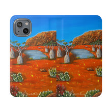 Load image into Gallery viewer, Beds Are Burning - PHONE CASE WALLET - by Kerry Sandhu Art

