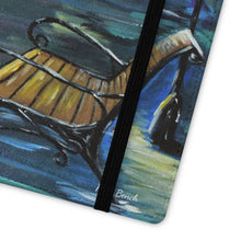 Load image into Gallery viewer, Park Bench - PHONE CASE WALLET for Samsung &amp; iPhones - by Kerry Sandhu Art
