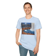 Load image into Gallery viewer, T-Shirt made from very soft materials, no side seams. Feels like bliss to wear! Many designs by Kerry Sandhu Art
