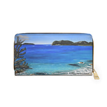 Load image into Gallery viewer, Pockets for cash, c/cards, coins, &amp; more. Stylish faux leather, lots of original artworks by Kerry Sandhu Art to choose from
