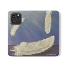 Load image into Gallery viewer, Three Little Birds (Faith) - PHONE CASE WALLET - by Kerry Sandhu Art
