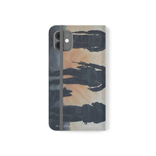 Load image into Gallery viewer, The Dust of Uruzgan (with Jet) - PHONE CASE WALLET for Samsung &amp; iPhones - Designed from original Anzac Day artwork
