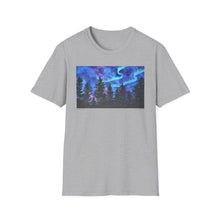 Load image into Gallery viewer, Northern Lights - Softstyle UNISEX T-SHIRT - Designed from Original Artwork
