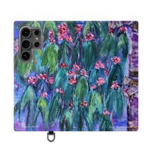 Load image into Gallery viewer, Rustic Flowering Gum - PHONE CASE WALLET - by Kerry Sandhu Art
