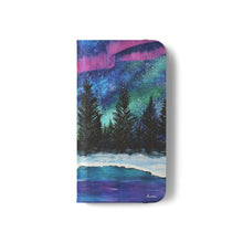 Load image into Gallery viewer, Aurora - PHONE CASE WALLET for Samsung &amp; iPhones - by Kerry Sandhu Art
