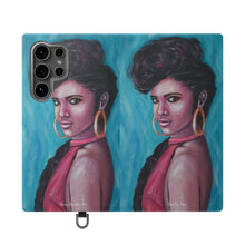 Load image into Gallery viewer, Girl On Fire - PHONE CASE WALLET - by Kerry Sandhu Art
