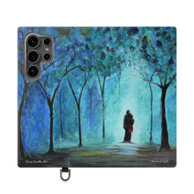 Load image into Gallery viewer, Forest of Light - PHONE CASE WALLET - by Kerry Sandhu Art
