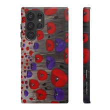 Load image into Gallery viewer, Benedictus (Poppies Only) - TOUGH PHONE CASES for Samsung &amp; iPhones - by Kerry Sandhu Art
