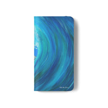 Load image into Gallery viewer, Ride the Wave - PHONE CASE WALLET - by Kerry Sandhu Art
