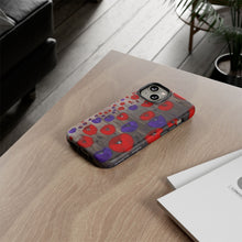 Load image into Gallery viewer, Benedictus (Poppies Only) - TOUGH PHONE CASES for Samsung &amp; iPhones - by Kerry Sandhu Art
