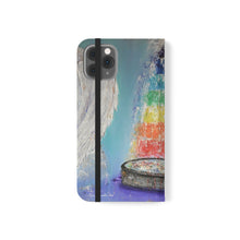 Load image into Gallery viewer, Angels Brought Me Here - PHONE CASE WALLET - by Kerry Sandhu Art
