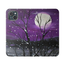 Load image into Gallery viewer, Luminescence - PHONE CASE WALLET - by Kerry Sandhu Art
