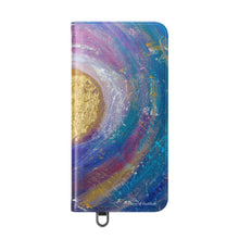 Load image into Gallery viewer, Flower of Gratitude - PHONE CASE WALLET - by Kerry Sandhu Art
